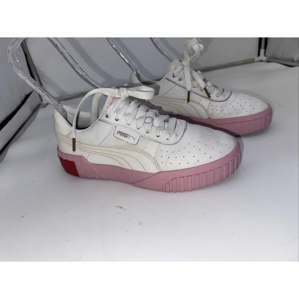 Puma California Chase Tennis Running‎ Women's shoes 6  Pink Leather
